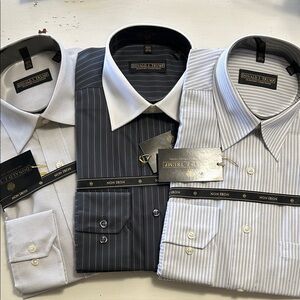 Donald J Trump bundle, signature collection, non-iron, L/S shirts, 15.5